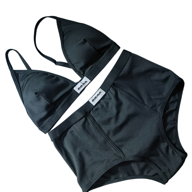 Maillots de bain fendus colorés pour femmes, ensemble de sous-vêtements de luxe et Sexy, bikini de fête sur la plage, costume pour filles