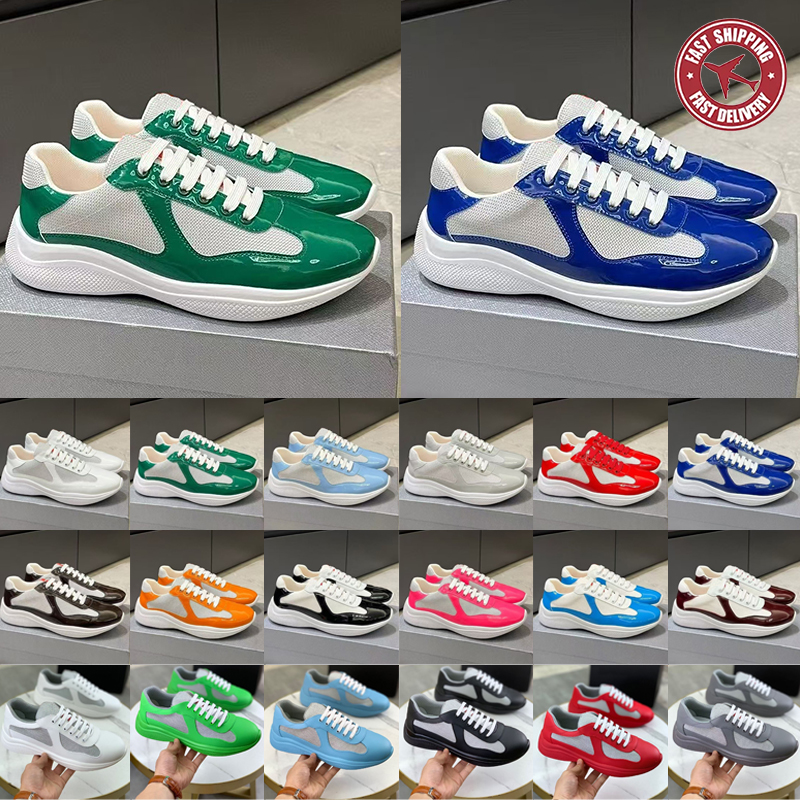 Designer American cup Casual shoes low top cups Sneakers Luxury Fashion Rubber Sole Outdoor Comfortable Shoes Walking shoe Free shipping