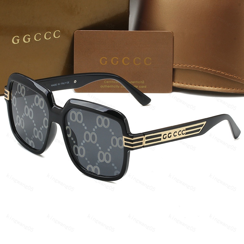 2026 10A Classic Unisex Sunglasses UV400 Anti-UV Designer Sunglasses Luxury Mirror Sun Glasses Shades Metal Oval Full Frame Fashion Sunshade for Mal