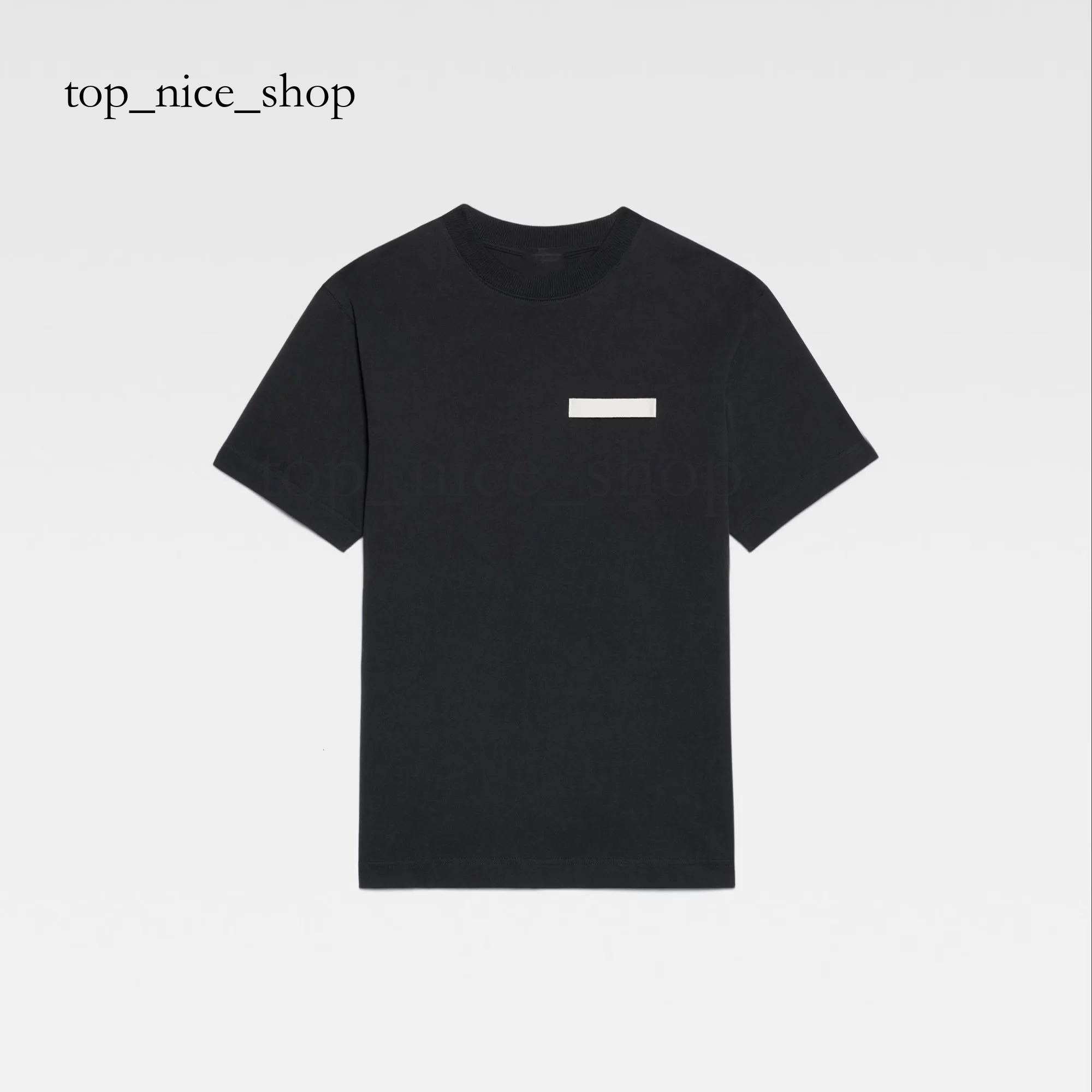 2026 AAA Designer Jaque Marie T Shirt Tee Fashion Jaquemues Tshirt With Letters Casual 100% Pure Cotton Summer Short Sleeve Tops Paris Tee Jacquard
