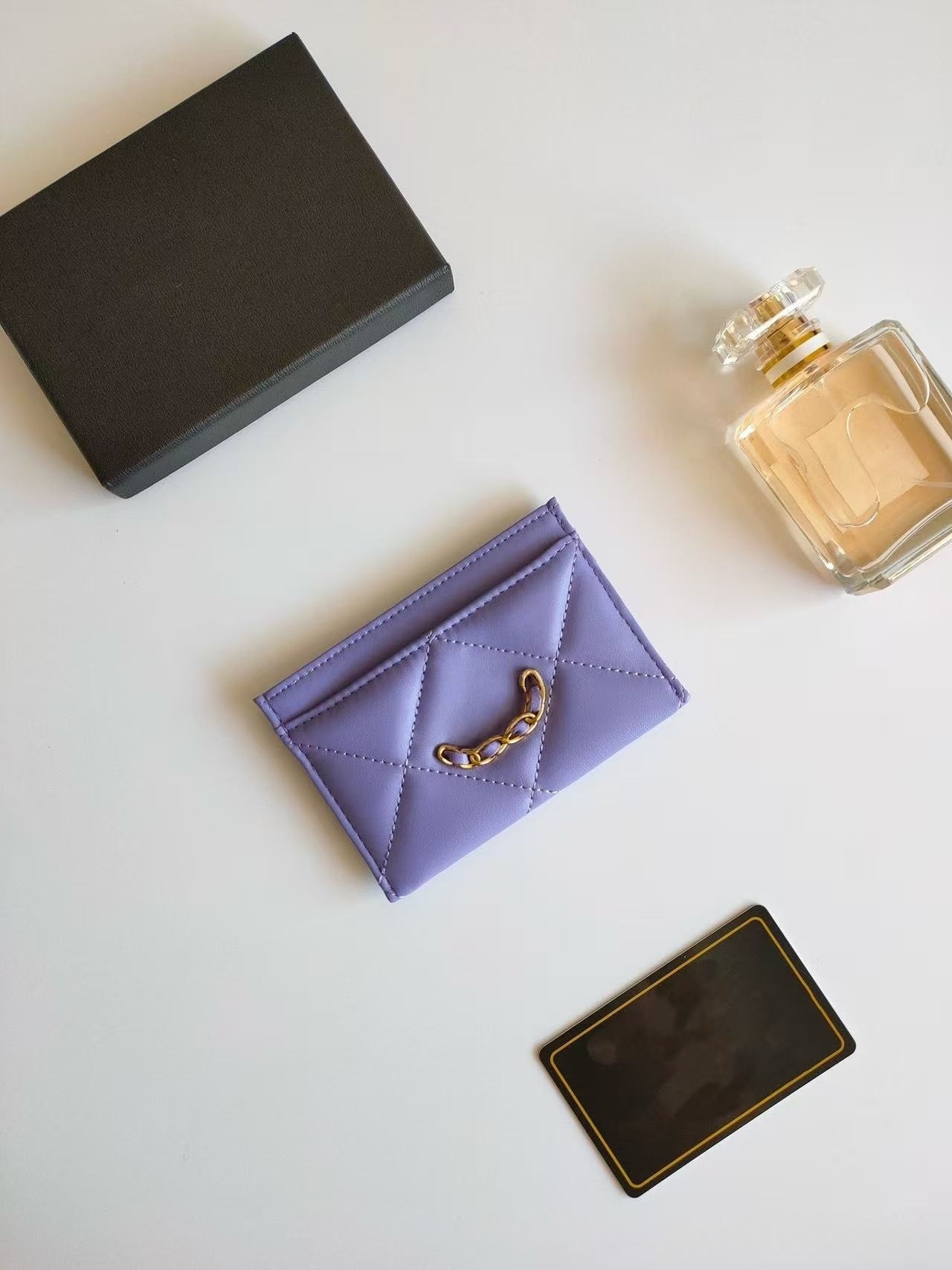 Mini porte-cartes une pièce pour femmes, porte-cartes de luxe exquis haut de gamme, petit sac court, porte-monnaie multifonction pour personnes â