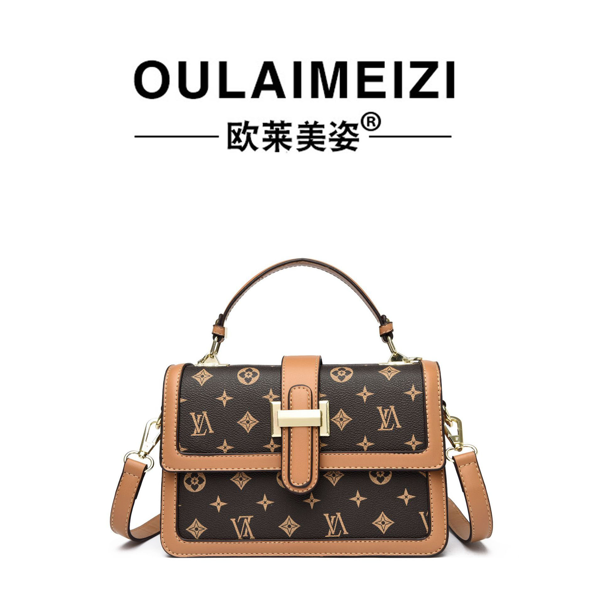 OULAIMEIZI designer 2026 new Simple and textured single - shoulder bag style for women suitable for commuting and casual use Large - capacity cross