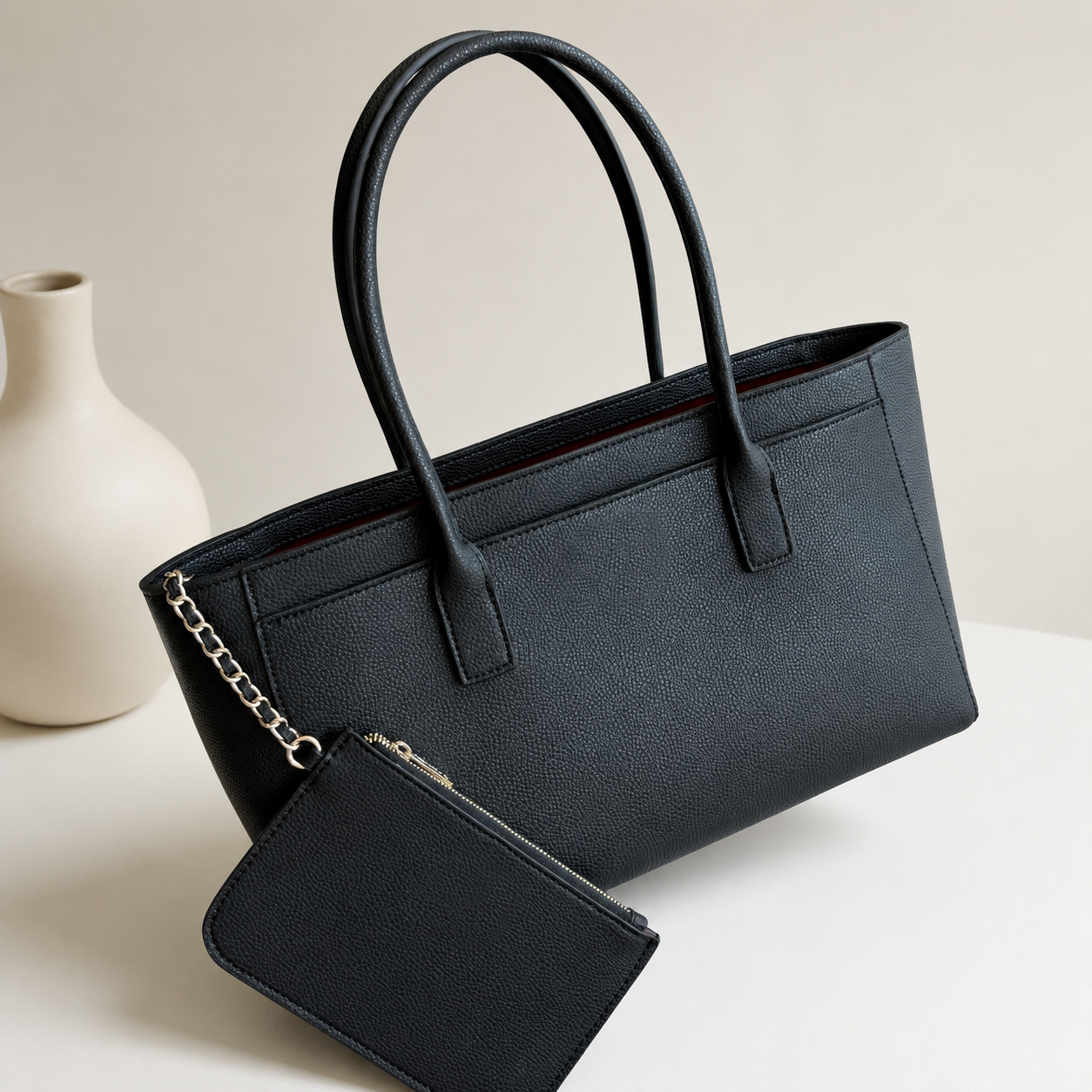 26C Caviar Leather Tote Bag Designer Business Women Work bag laptop bag Top Handle Large Capacity Office Shoulder Handbag Luxury Commuter Shopper ba
