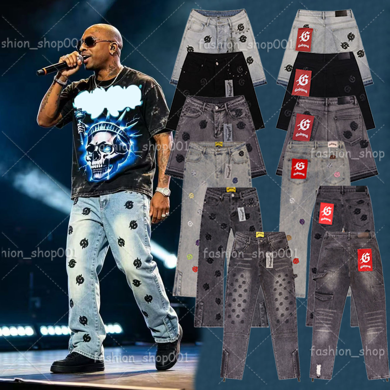 Mens Jean Designer jeans short Jeans Biker Slim Motorcycle Bikers womens washed make old Hip hop womens street Fashion Mans Black Pants Jeans