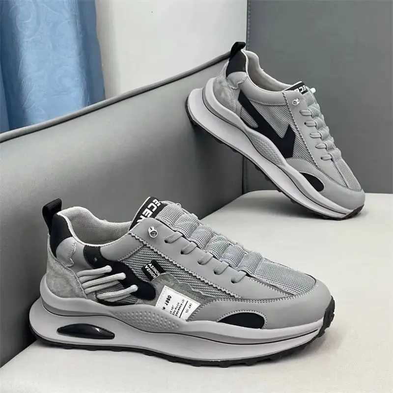 Leather Man Sneakers Summer Sports Mesh Laceup Four Seasons Casual Running Shoes Mens Comfortable ForrEST Gump Shoe X260603