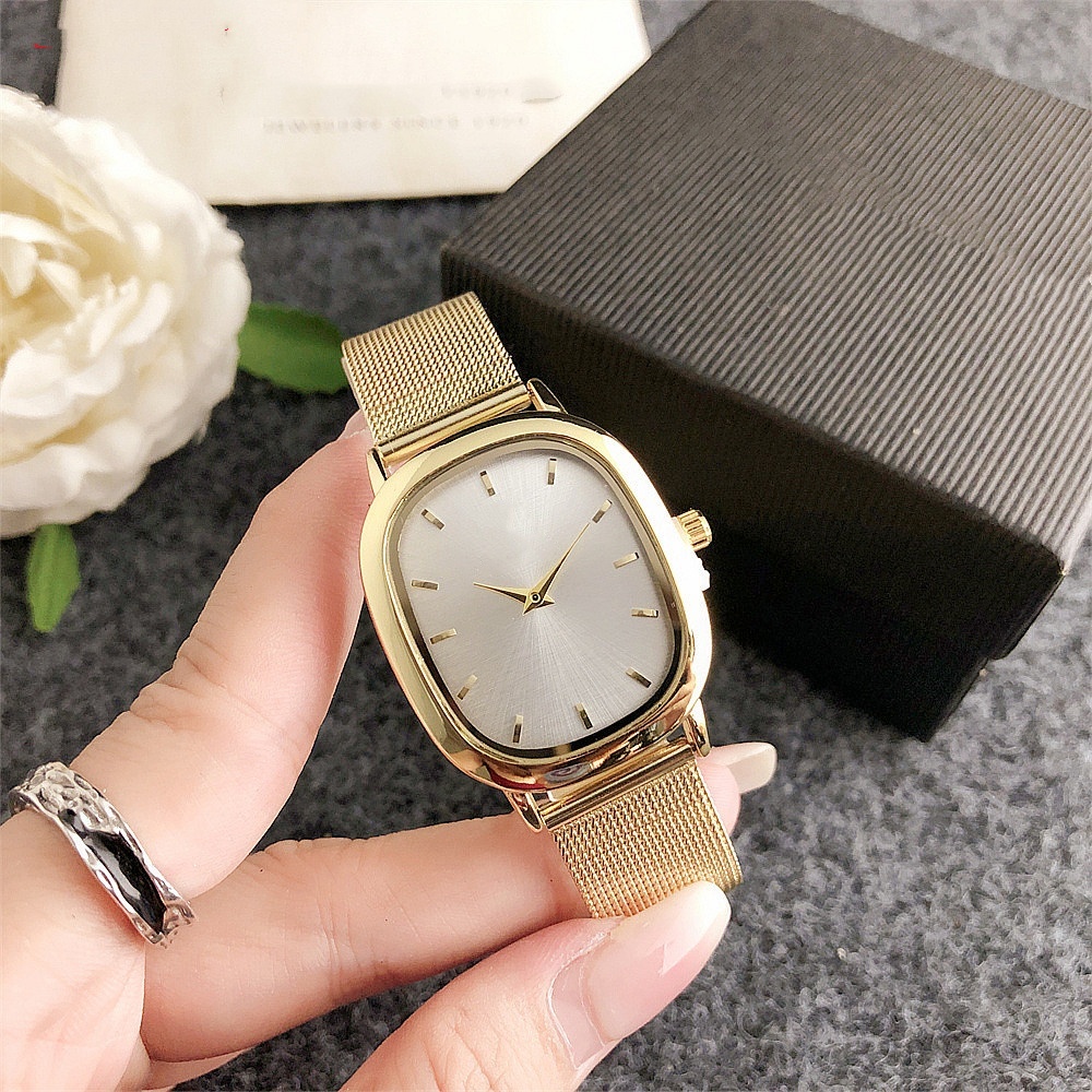 Women Men Silver Gold Stainless Steel Bear Electronic Watch White Zircon Square Bracelets Pulsera Span Jewelry A Gift-image-1112539884