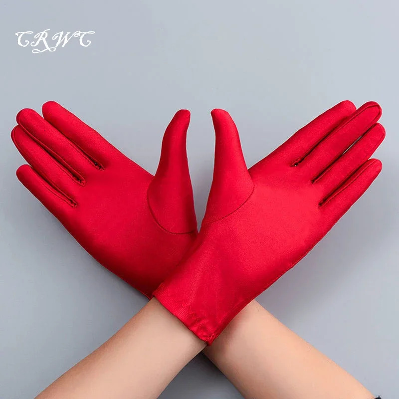 Autumn Summer Unisex Thin Ice Silk Gloves Spring Cycling Driving Protection Solid Breathable Ceremonial Gloves 260603BJ