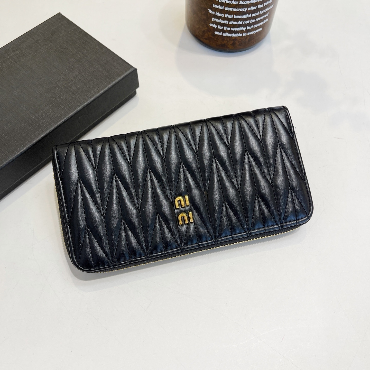 new fashion Card Holders caviar woman mini wallet Designer pure color genuine leather Pebble texture luxury wallet MM