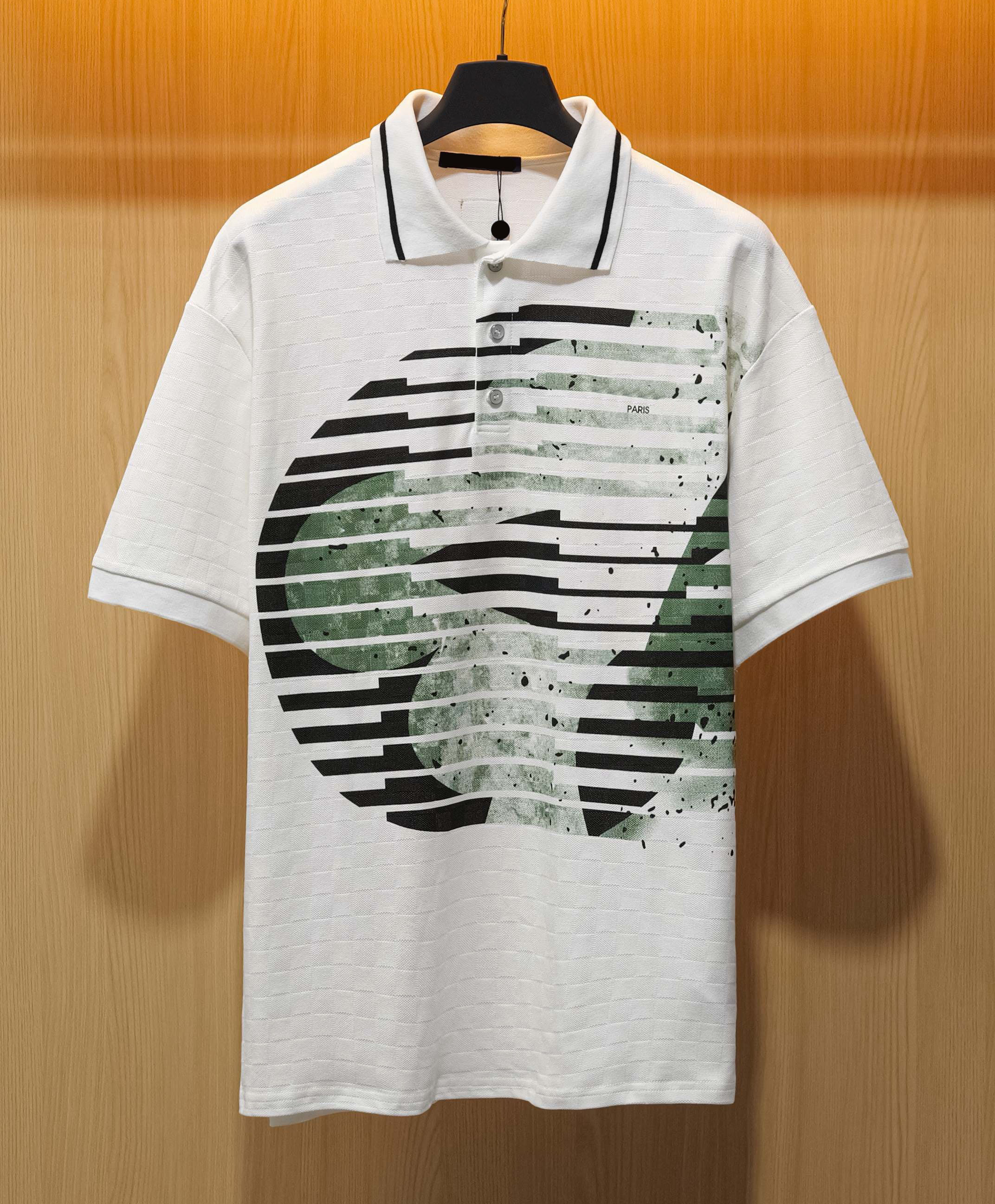 Men's Plus Tees & Polos t-shirts Round neck embroidered and printed polar style summer wear with street pure cotton 3wf0