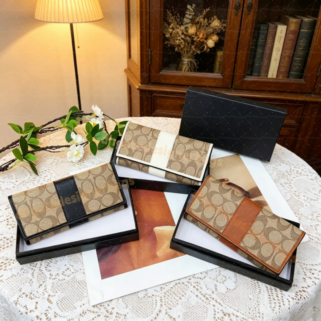 mens wallet cardholder designer mens wallets men gift boxed passport holder set men women luxury holder designer purses wallets unisex fashion ca-image-940532320