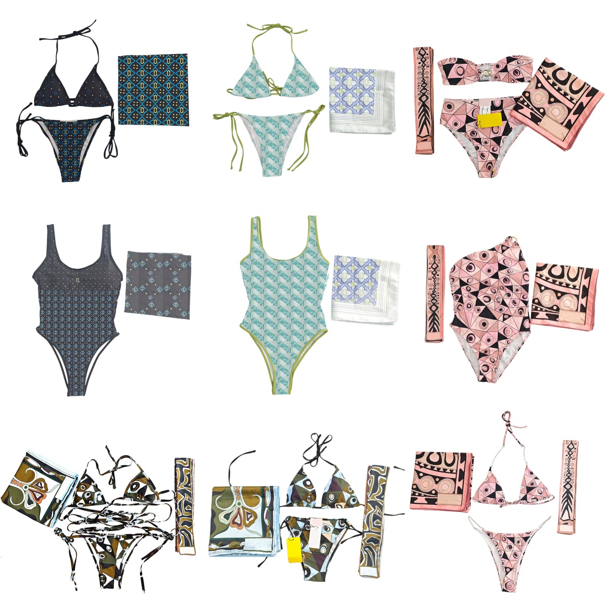 Noir Sport soutien-gorge slip maillot de bain lettre Logo femmes maillots de bain en plein air plage maillots de bain