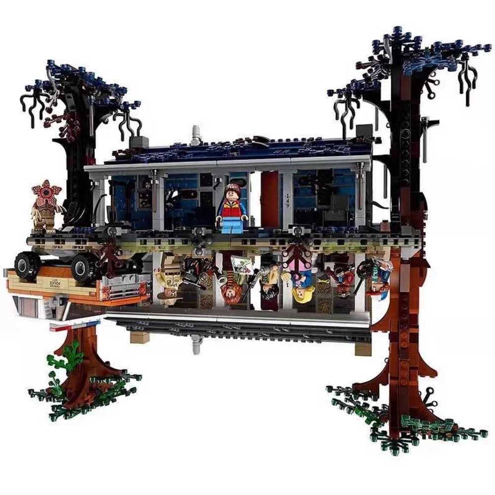 2026 New Building 75810 Stranger cologne Things Down The Upside Blocks Set Toys Children Birthday perfume Gift Free Shipping Designer