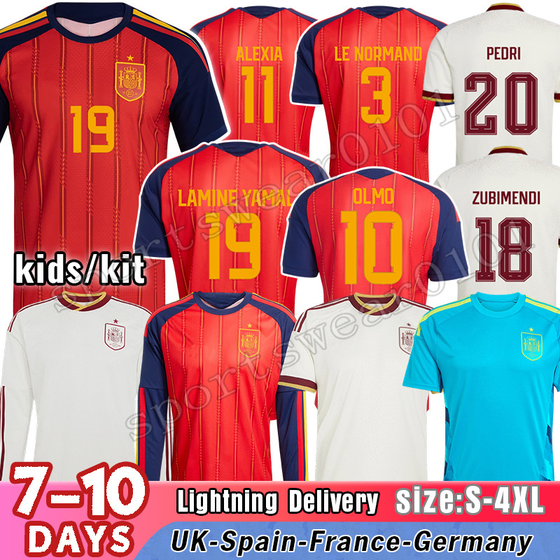 Spain world cup 2026 Lamine Yamal jersey Rodri Joselu Carvajal spain jersey 2026 Pedri Ferran Olmo shirt Zubimendi WILLIAMS camiseta espana 2026-image-988153146