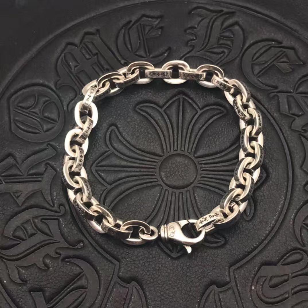 Bracelet Fashion Chome Cross Bangles Designer chomes Classic S925 Thai Silver Unisex Bracelet Hip Hop Vintage chomed Women Men Bracelets Jewelry AO2