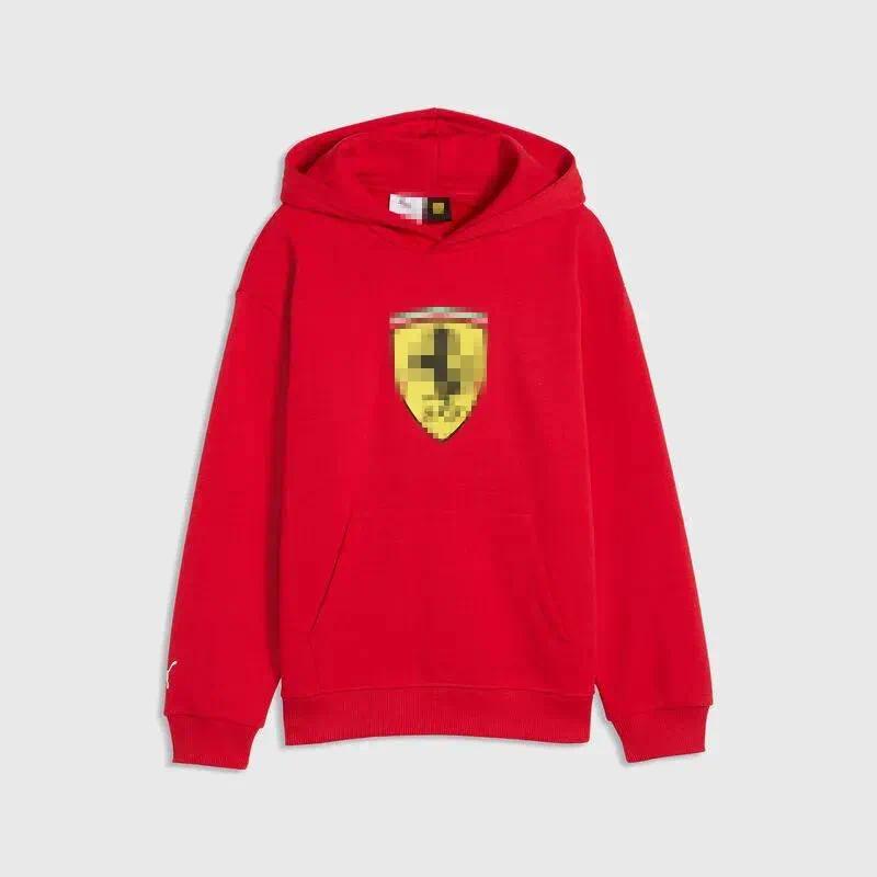 Best sellers Factory direct sales support customized wholesale hoodies and sweatshirts Ferrari F1 Big Shield hoodies Men's and Women's Sty