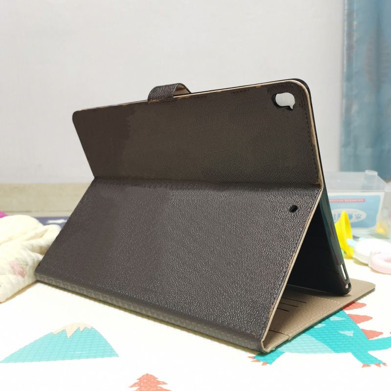 Fashion High-grade Designer Tablet Case for ipad pro 11/12.9 pro13 Air10.5 mini123/45 ipad10.2 10.9 air11/13 Premium Leather Card Pocket Protecti-image-599189444