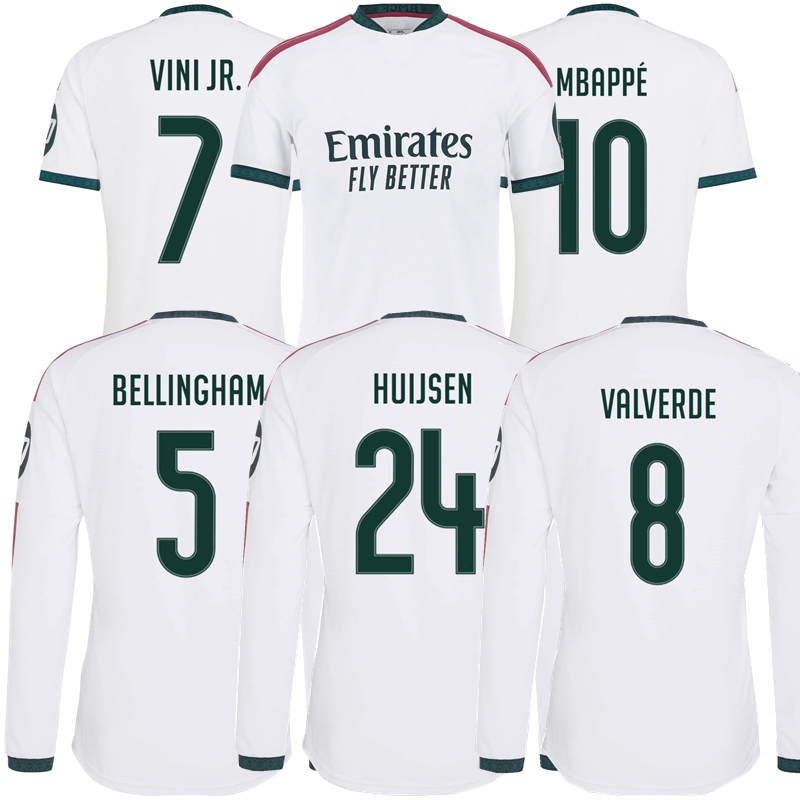2025 2026 2027 Long sleeve KONATE ARDA GULER Mbappe reAL Soccer Jerseys BELLINGHAM mADRIds VALVERDE CARRERAS VINI JR TRENT HUIJSEN DUMFRIES footb-image-888434288