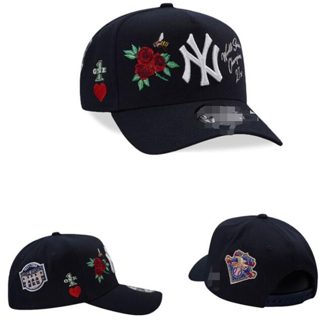 2026 Designer Yankees hat 2025 World Series Champions Baseball cap Fashion Ball Hats Classic Snapbacks street Casual Outdoor Caps Bucket Beanies Fit