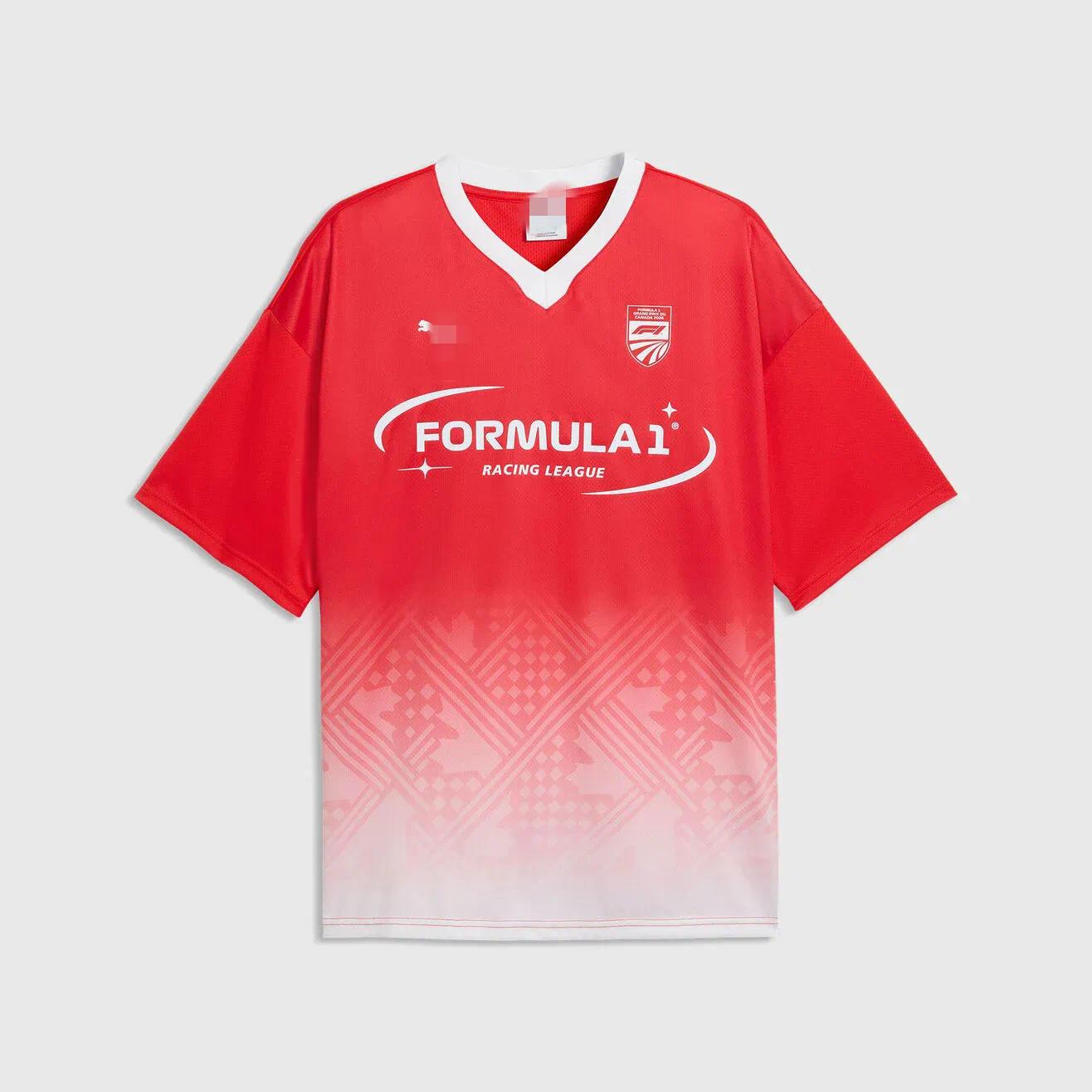 F1 Collection Canada Relaxed Jersey Short sleeved T-shirt Manufacturer direct sales high quality customizable designer shirts polo shirt