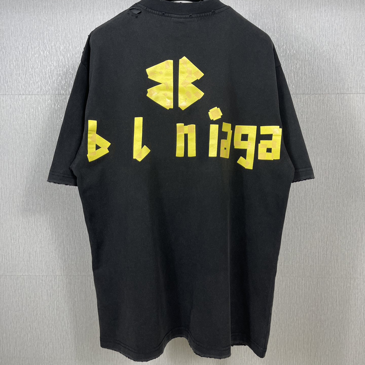 men designer womens fashionable letter printed round neck black and white short sleeved mens oversized t shirt SIZE S 2XL
