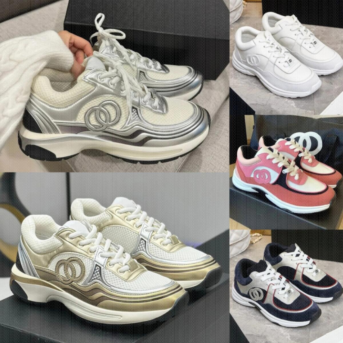 Size 35-45 womens chaussure cc shoes designer sneakers casual mens trainers coquette sneakers outdoor sport shoes platform sneaker luxury famour run