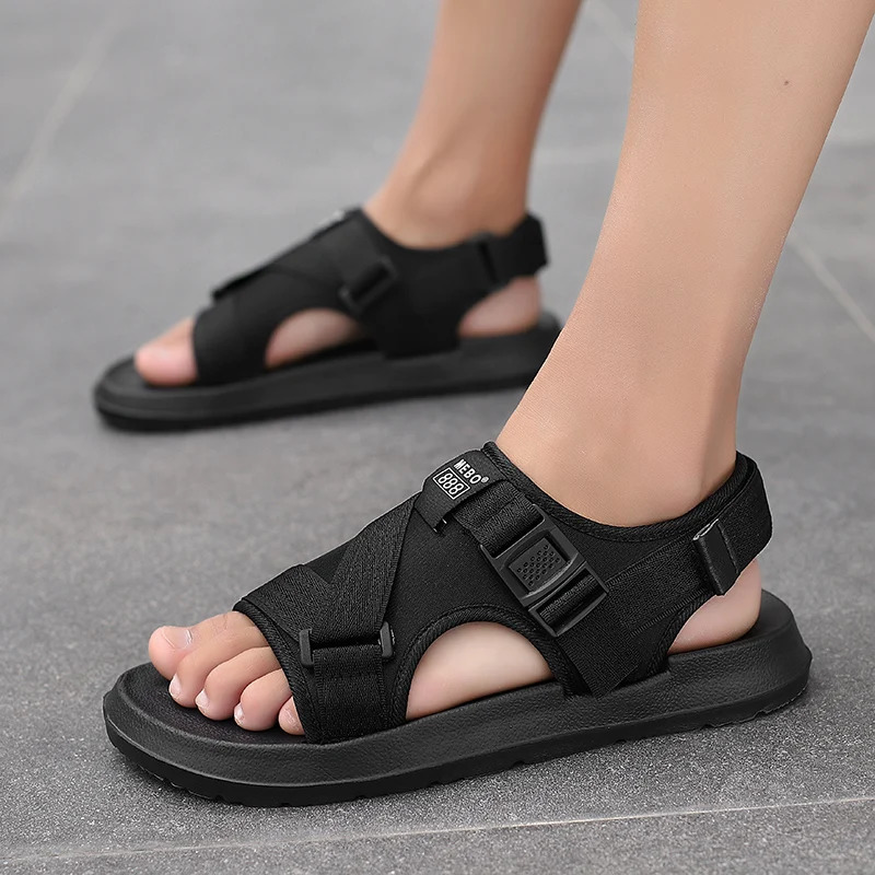 Mens summer breathable sports casual sandals fashion outdoor open-toed sandals light and comfortable couple sandals 36-45 260601BJ