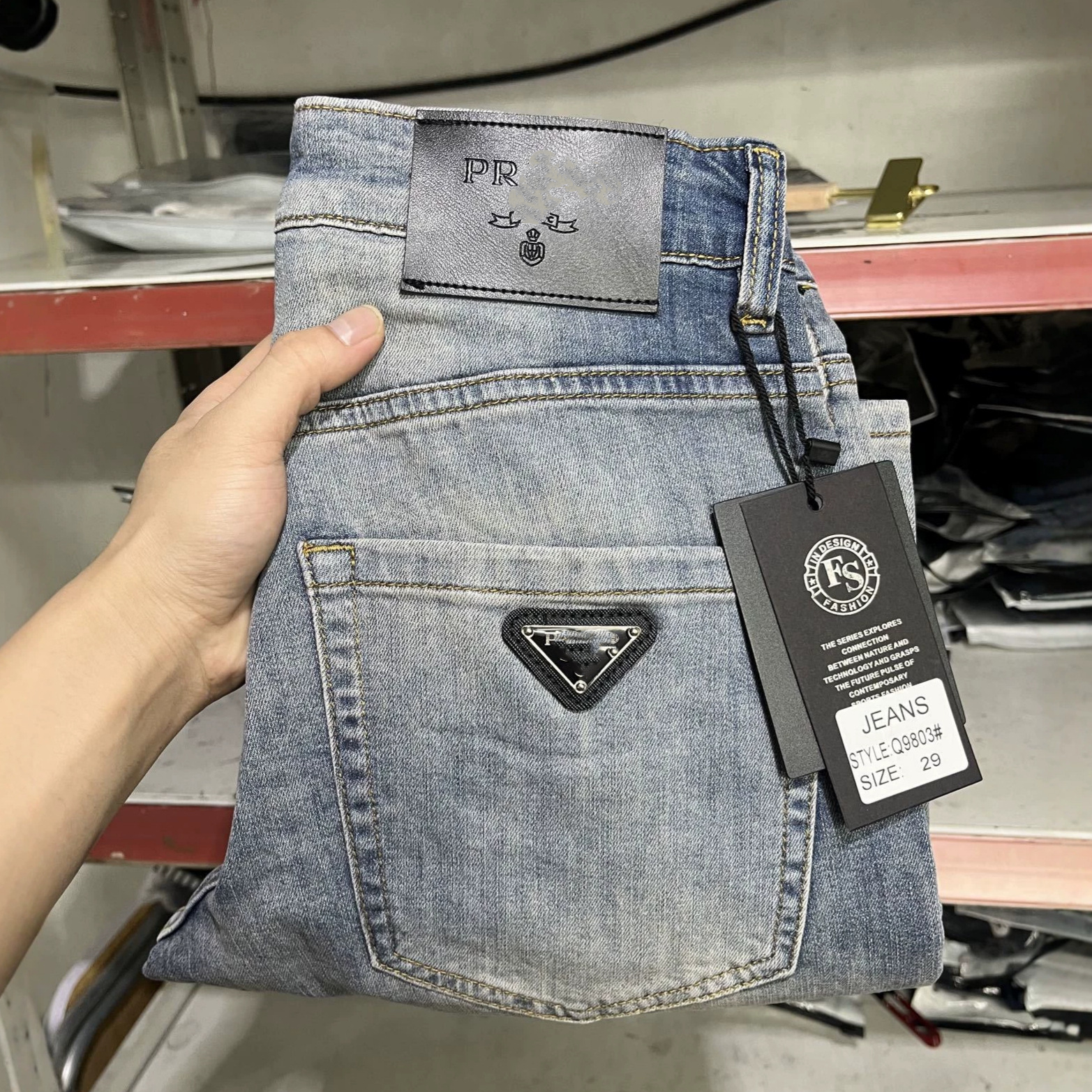 Men's Shorts Designer Summer Casual High quality Denim Shorts Fashion Knee Length Pants Straight Slim Classic Male Clothing Jeans