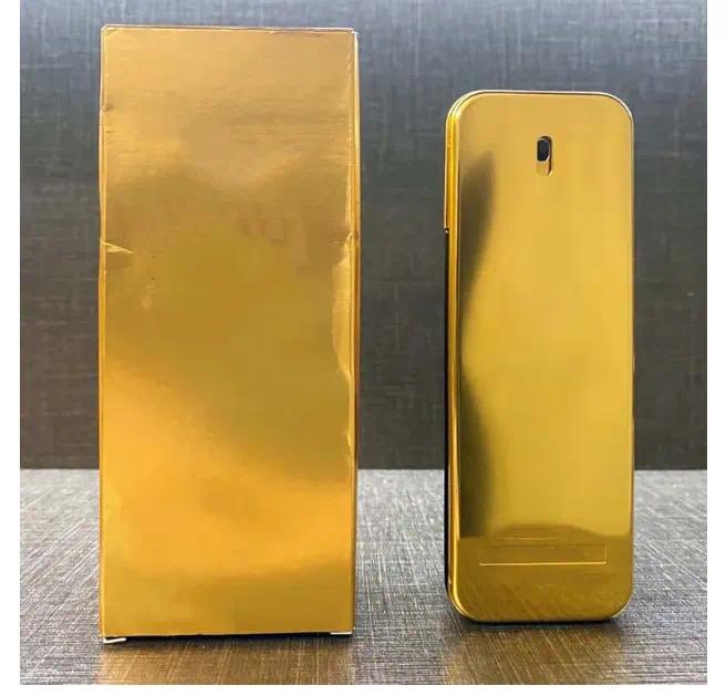 Designer Million Series Men Perfume 100ml EDT Long Lasting Woody Spicy Eau De Toilette Spray High Quality Male Gold Bottle Cologne223