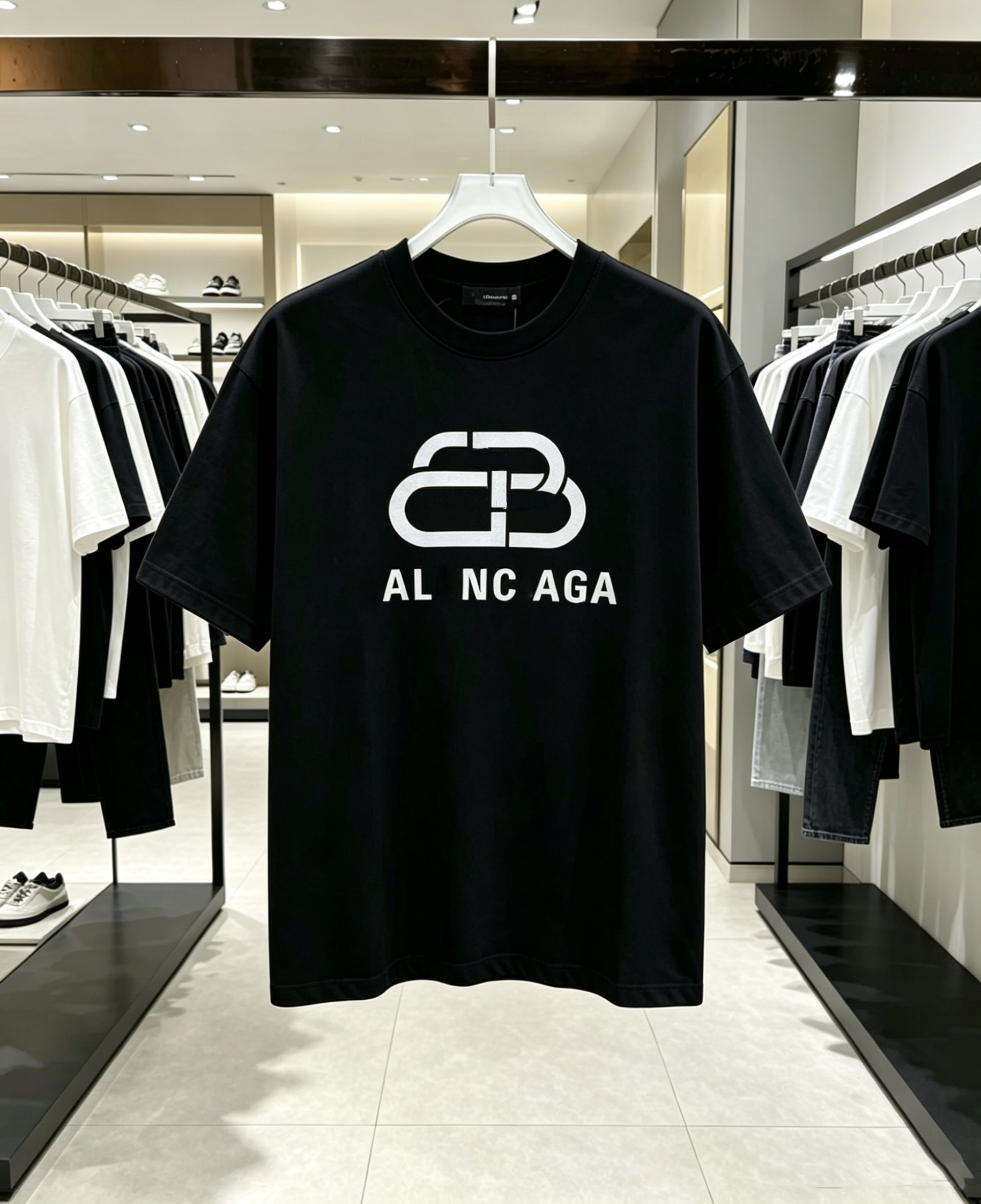 High end luxurious men's T-shirt Summer fashionable men's and women's designer T-shirt Short sleeved top with letters Short sleeved c