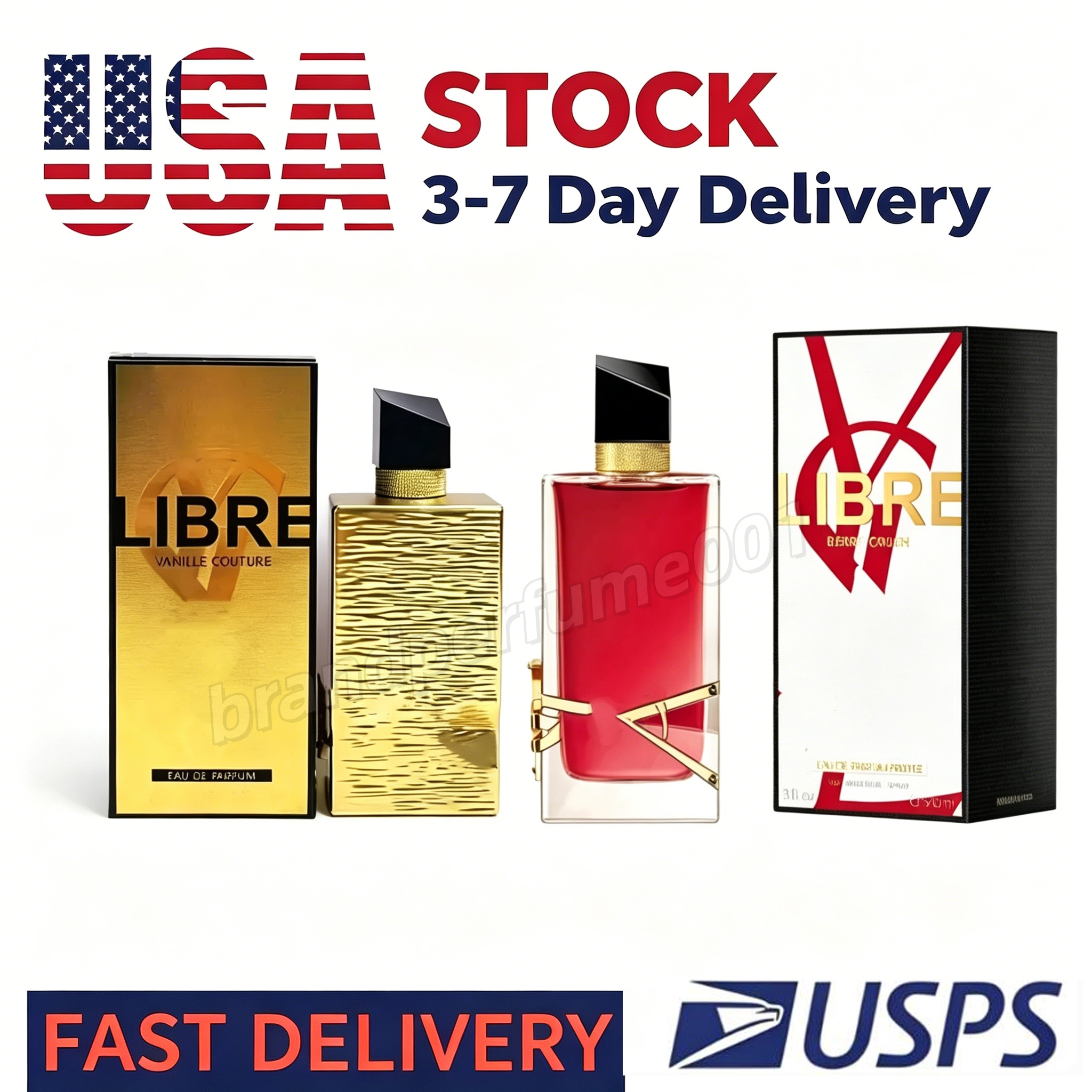 US Stock Perfume Libre Berry Crush Vanille Couture cologne Womens Eau De Parfum Lily Scented Fragrance Long Lasting Smell charming lady Body Spra-image-1091102531