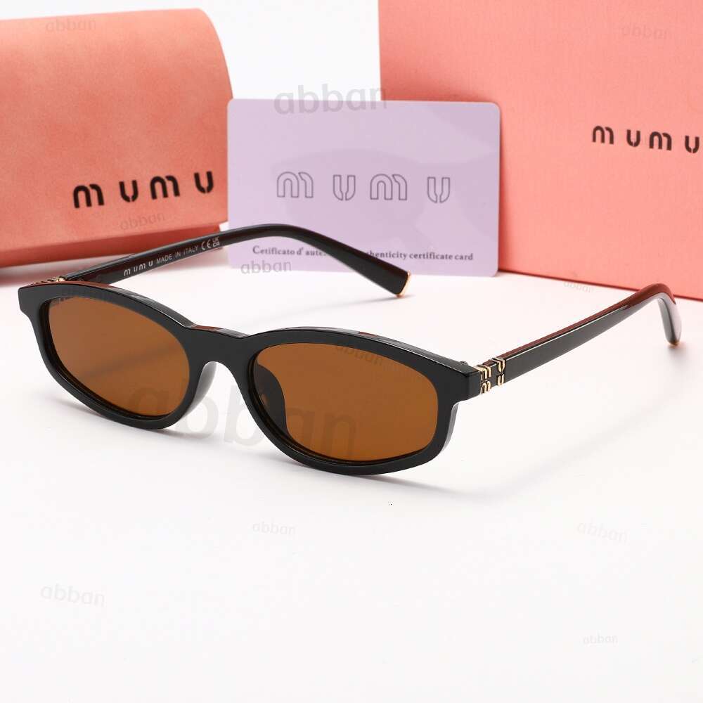 Fashion Designer Sunglasses Oval Contour Narrow Rectangle Visual Metal Rimless Detail Bold Square Border Lightweight High Texture Eyewear For Women
