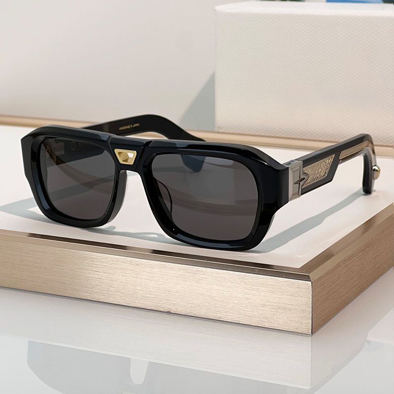 thenri designer sunglasses imported thick plate frame luxury quality mega sunglasses for women and men outdoor sports uv protective glasses case