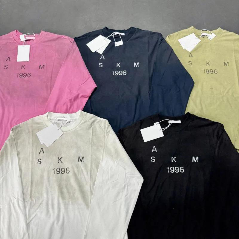 Designer T Shirts Mens Womens STOCKHOLM 1996 T shirts Loose Tees Tops Man Casual Shirt Streetwear Shorts Sleeve Polos Tshirts Size S XL