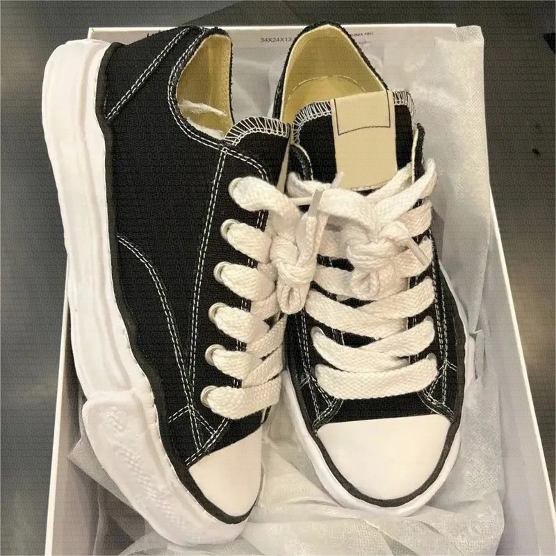 Chaussures miharas de créateur Peterson OG Sole Canvas Mastermind Blakey Chaussures Hommes Femmes Nouveau Casual Dissoed Low Natural Hank Bleu Vi