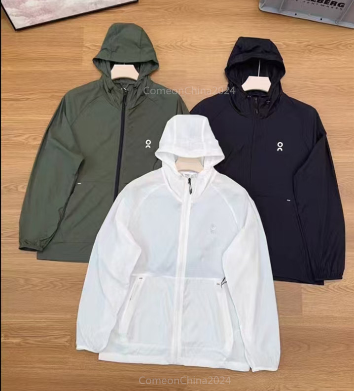 Spring/summer Men's Jackets Windbreaker Jacket Zipper Men's sunscreen Jacket Outdoor Sportswear Windproof On Running Lightweight Fashion j