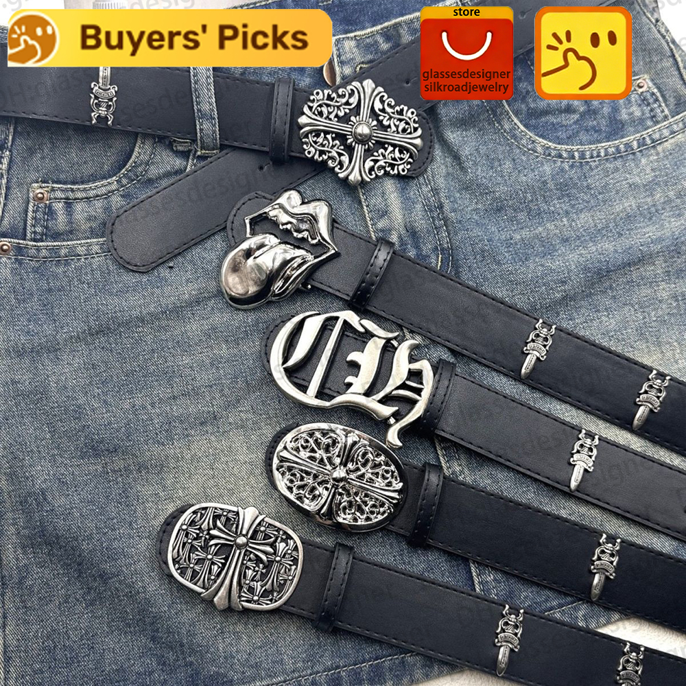 chrome belt Premium Designer Belt & Luxury Belts Collection for Men & Women - High-End Ceinture Homme, Cintura Donna & Riem - Elite Ceinture Luxe &