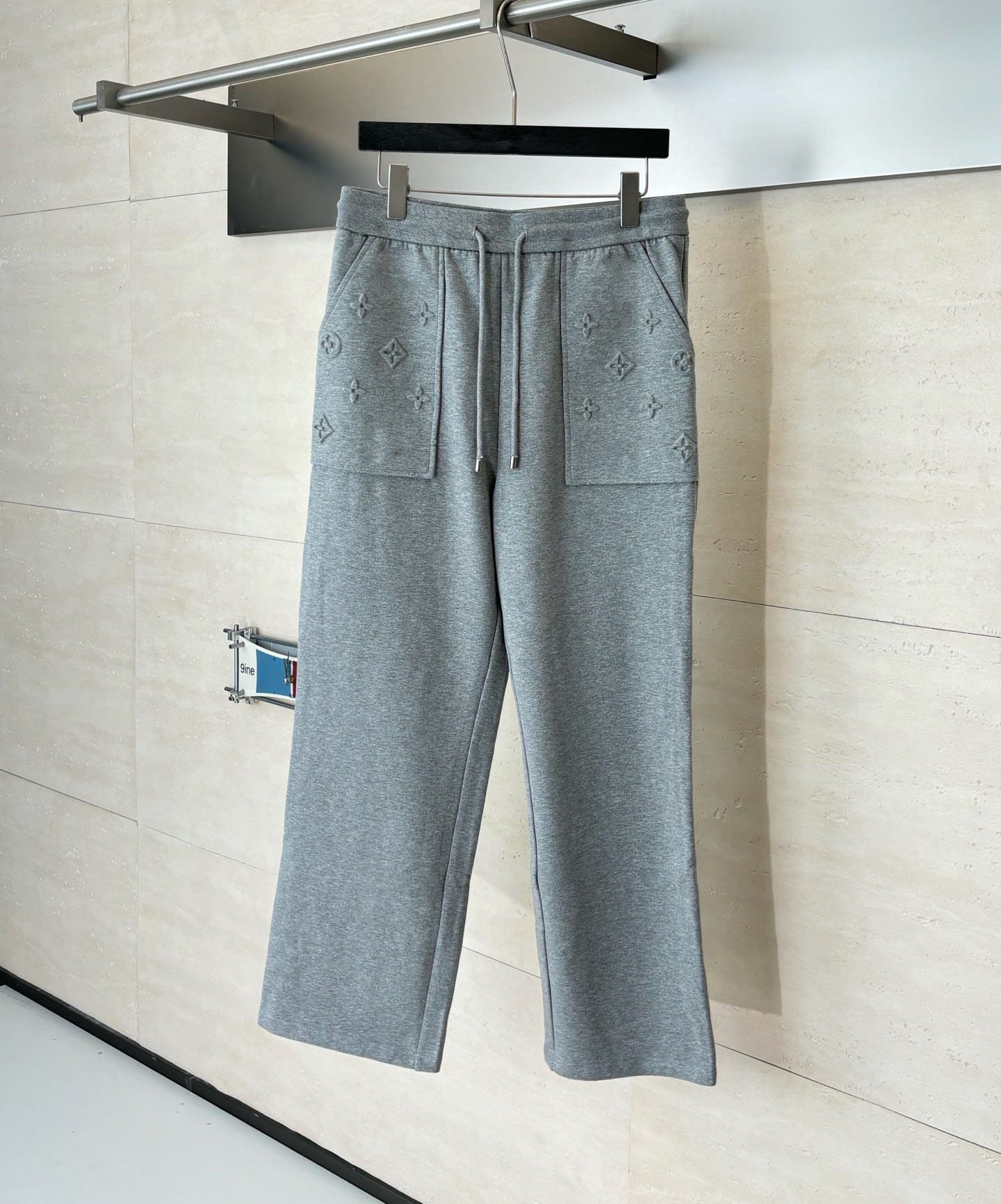 Men's Plus Size Pants Round neck embroidered and printed polar style summer wear with street pure cotton cyy9642 33tg
