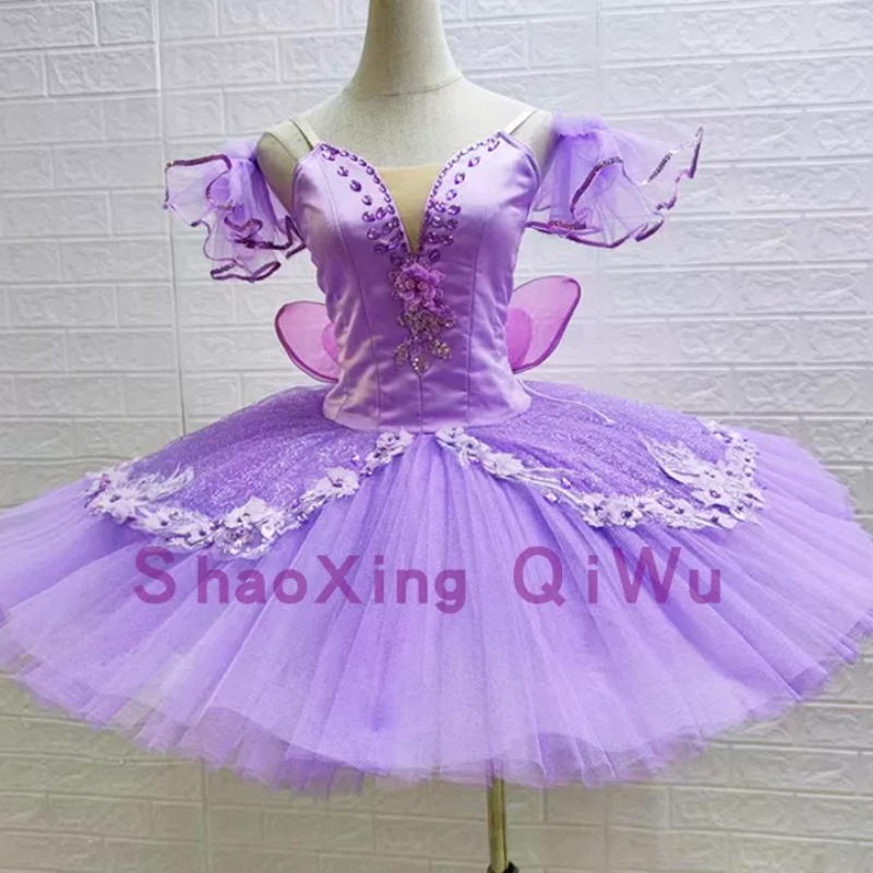 Ballet Sleeping Beauty Lilac Fairy Performance Dress Adult and Children Professional Edition Plate Skirt Customization-image-1109118806