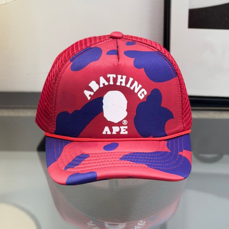 Trucker Designer Baseball Cap Ape Man Sport Hats Light Breathable Fabric Adjustable Snapback Caps Men Women Outdoor Casual Sun Mesh Hat sell well