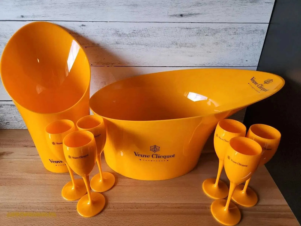 2026 XL New Orange Champagne Bucket Acrylic cologne perfume Elegant Sake Glass Free Shipping 16
