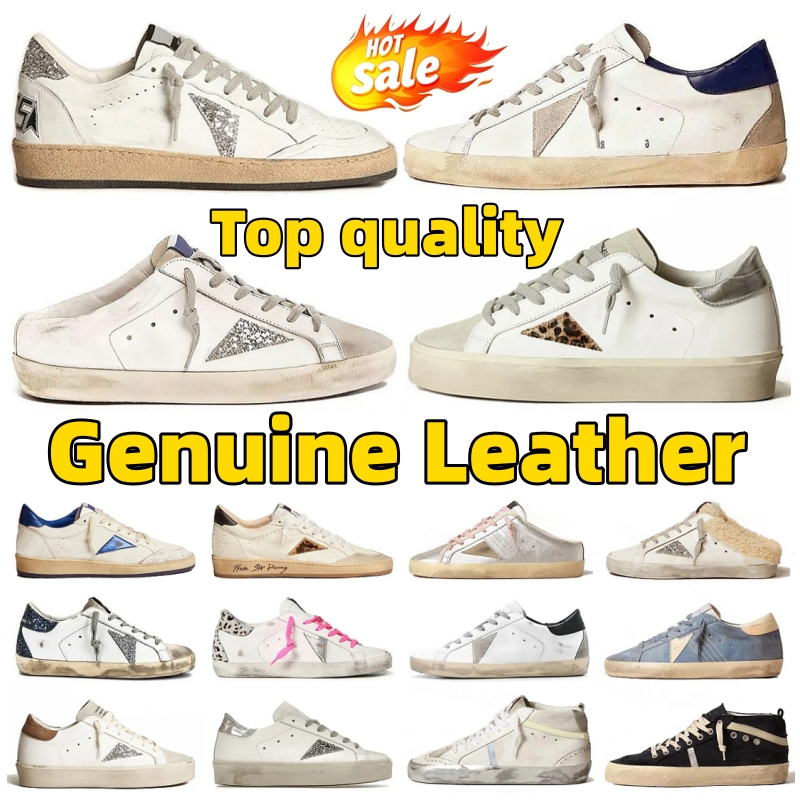 10A Designer Shoes Old Shoe Loafers Sneakers Super-star S Shoes Leather Italy Dirty Brand Women Men Ball Casual Star Trainers Top One 35-45-image-941907249