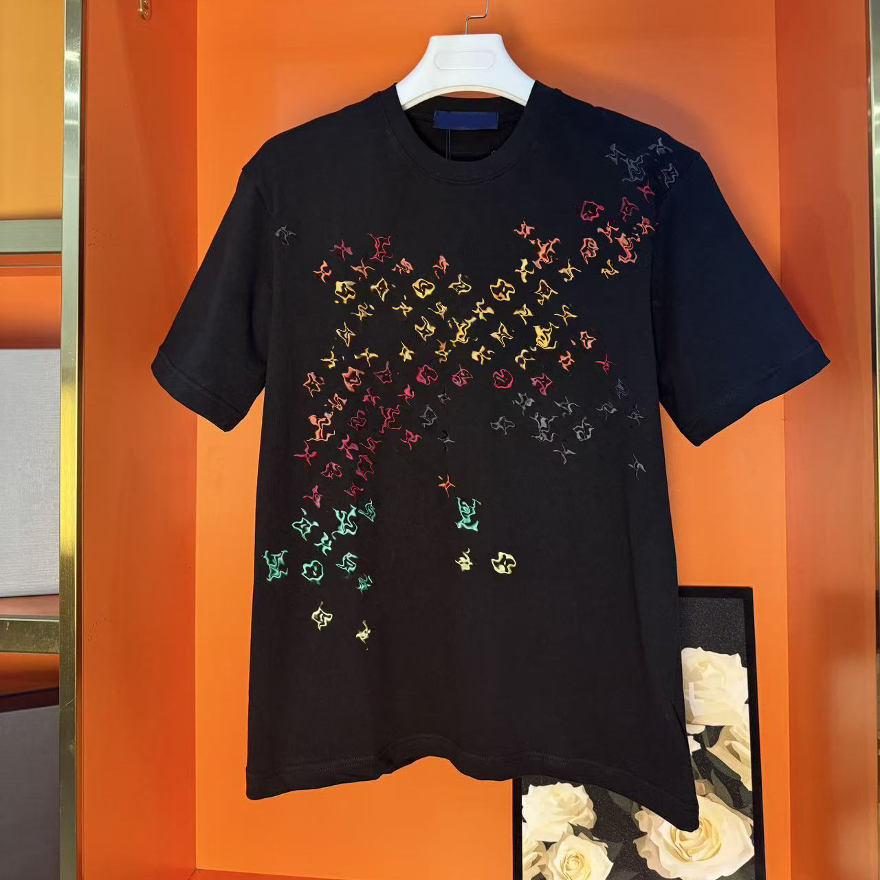 New luxury brand Men's T-shirt high-quality embroidered letters designer t shirt Men's Women's Casual fashion short sleeves Men'