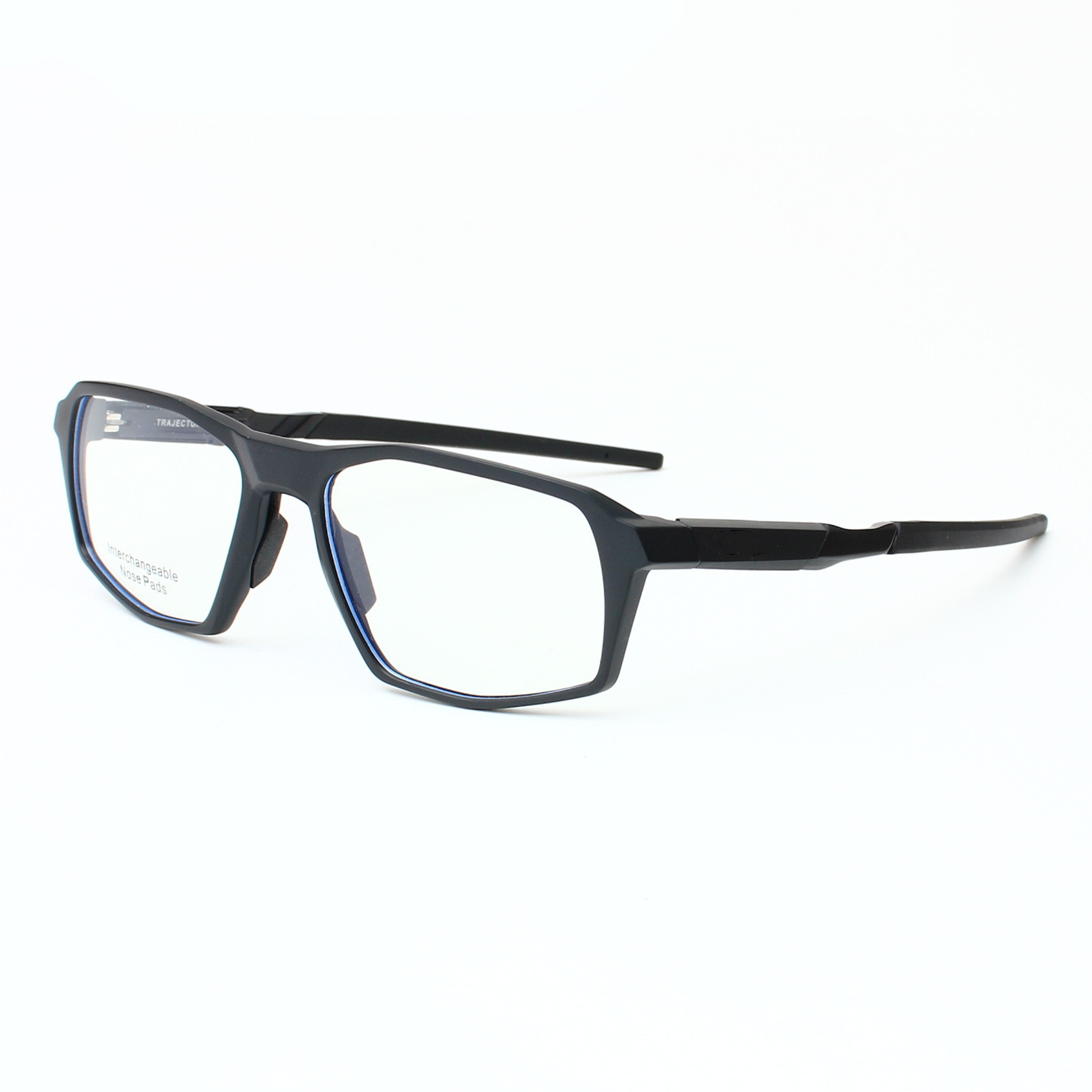 Ultra light Aluminum Magnesium Eyeglass Unisex TR90 Rectangular Optical Glasses Frame Men Women Outdoor Sports Cycling Myopia Prescription Eyewear F