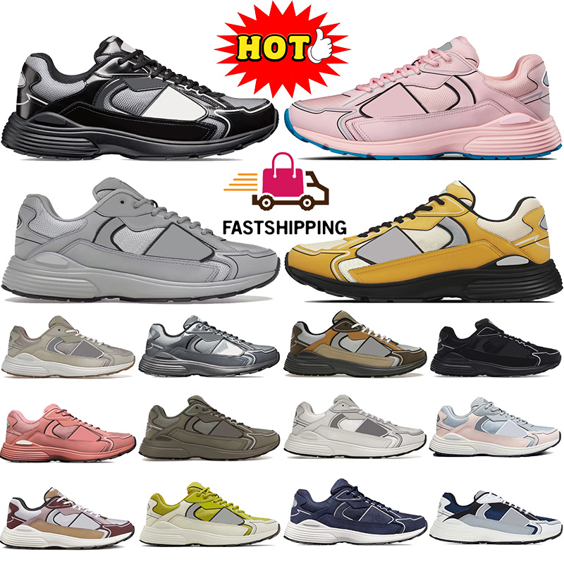Mens Designer Shoes 30 Casual Shoe Triple Black White Snake Skin Patent Cream maille jaune gris clair di0rdi0res chaussures de marche hommes femm