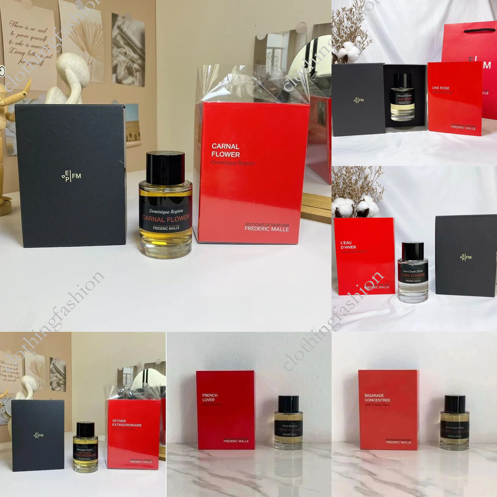 Frederic Malle Designer Perfume of a lady women perfume Carnal Flower ROSE TONNERRE EDP perfumes 100ml Long Lasting Good Smell Men Fragrance luxury
