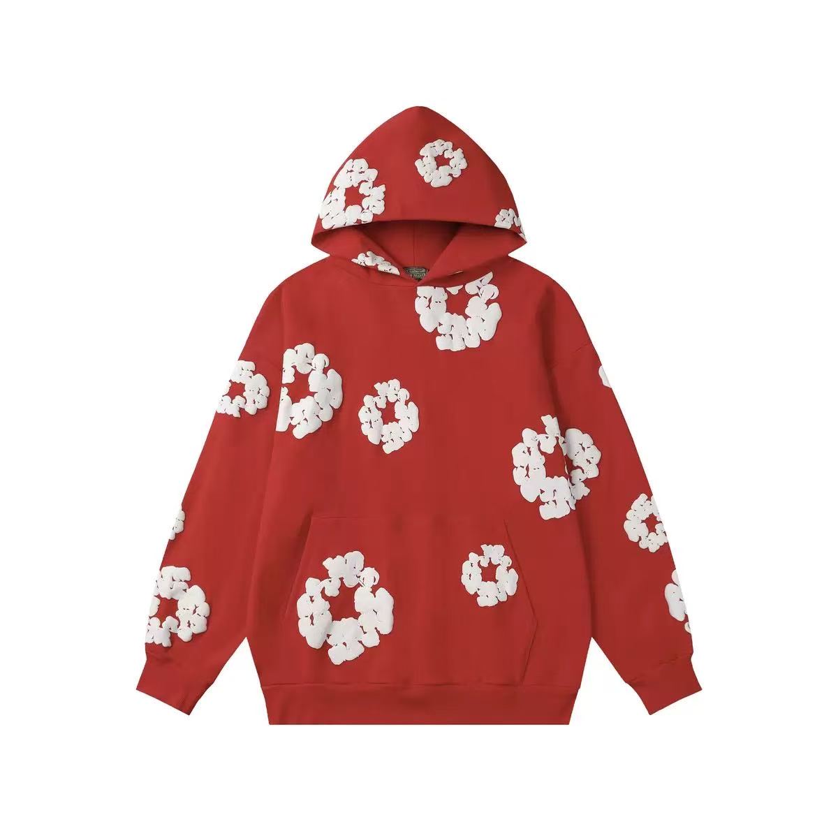 Designer Denimhoodie Mens Tracksuits The Hoodies Wreath Pullover Kapok Clothing Long Sleve Strtwear Multiple Sport Casual Sizes Available01 Q260722