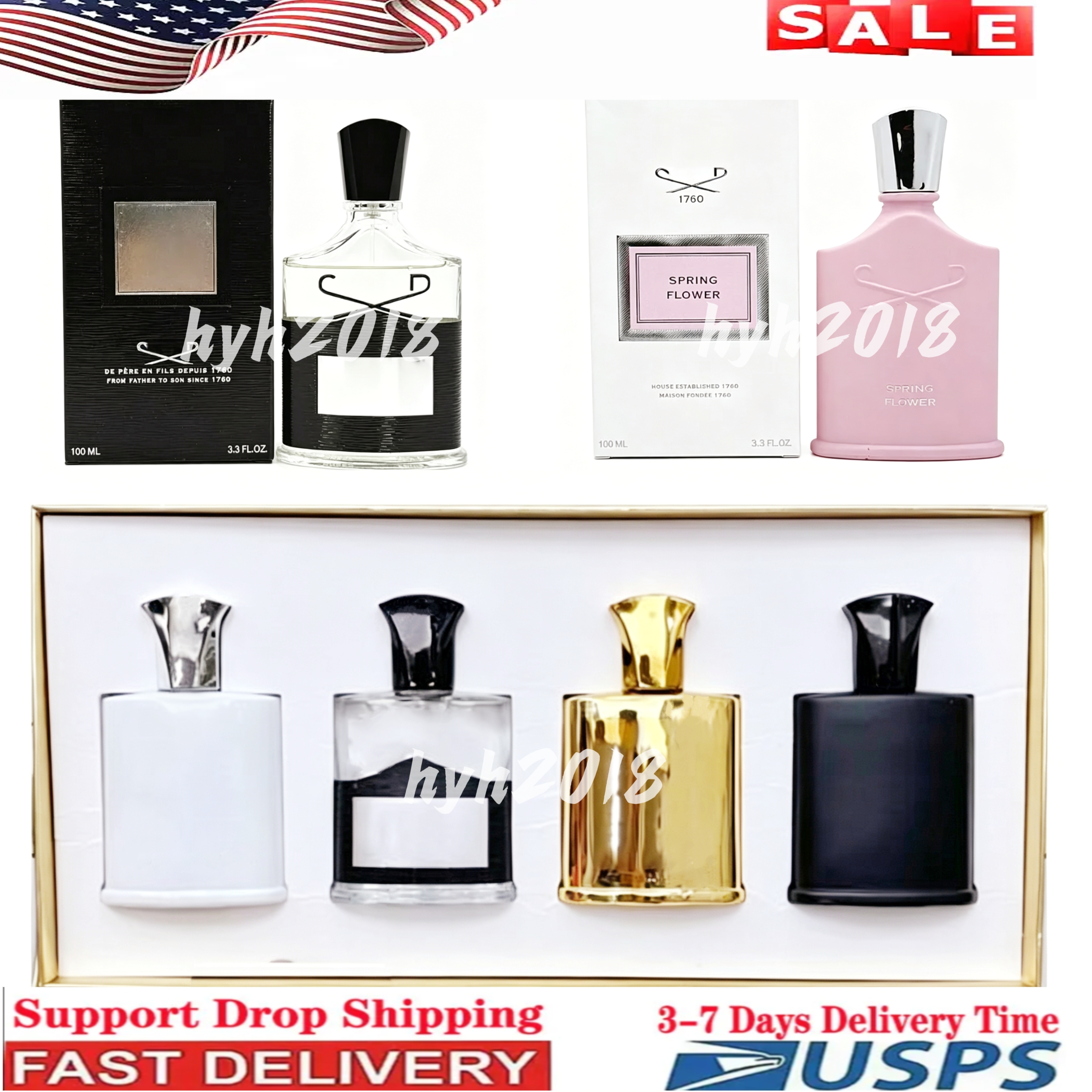 High quality designer new Men's and Women's Perfume Lasting flowers fruits Fragrance Fast delivery-image-813086491