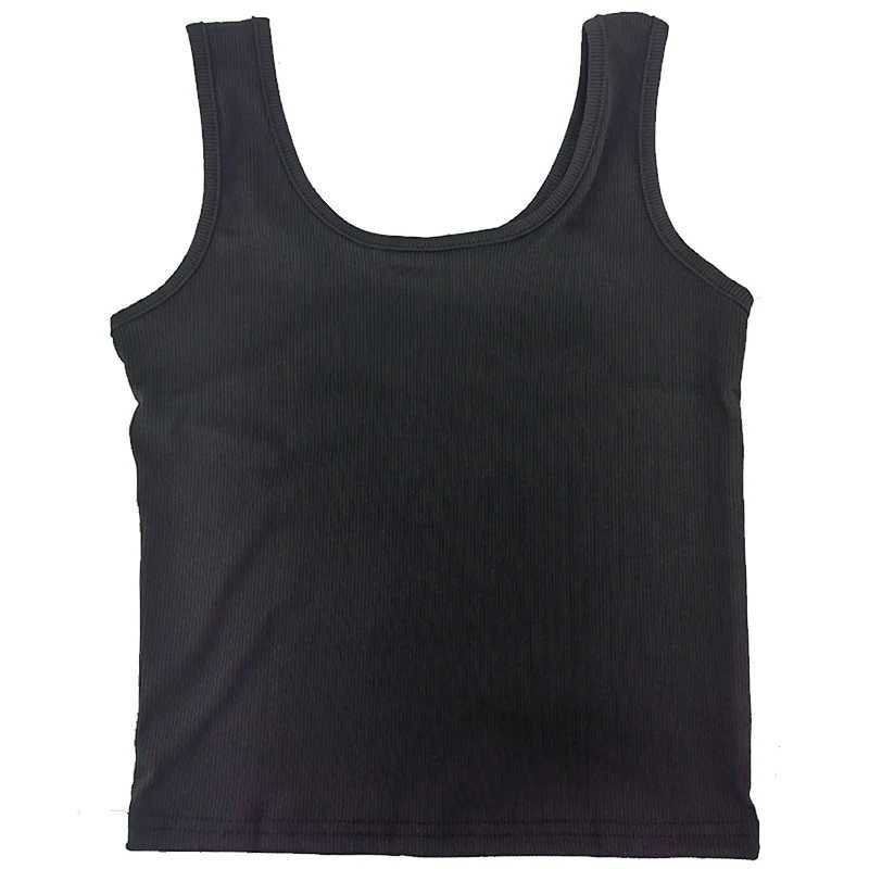 Sexy JAMAICA Vest Ribbed Slim Women Camis Sleeveless O Neck Tank Top Crop Tops 2024 Summer Female Casual Black Camisole T-shirt X260606