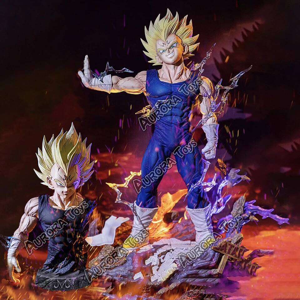 12 6in/32cm Anime Dragon Ball Z Figure Majin Vegeta Figurine PVC Action Figures Collection Model Toys Gifts 26L0606