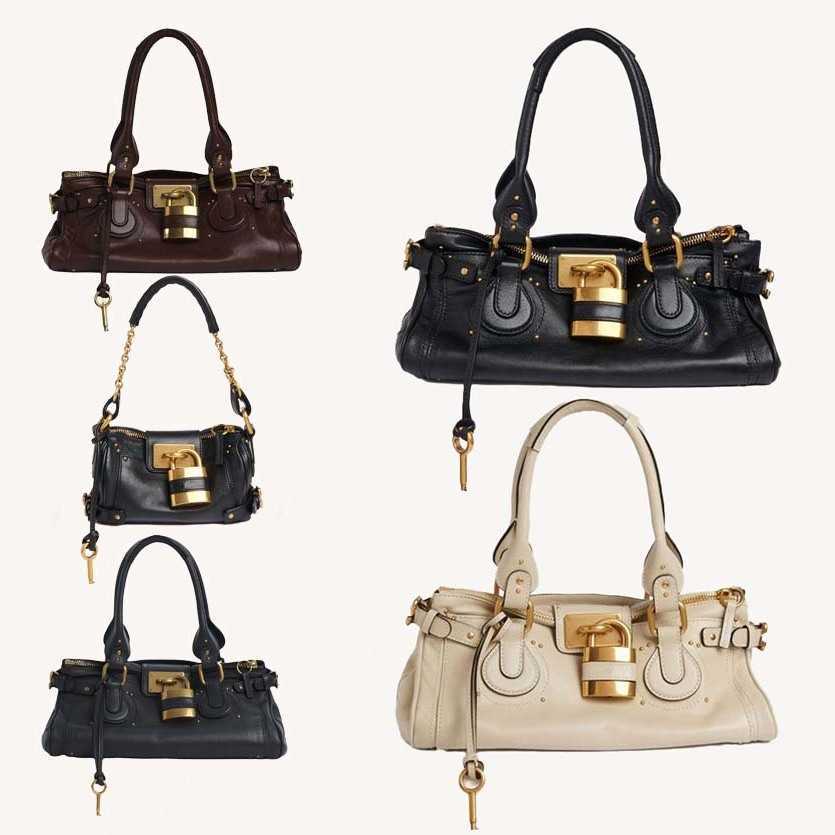 Tote Shoulder Bags Purse Woman Design Grain Leather Paddington Bag New Fashion Handbag Retro Lock Head Bag Handheld Crossbody QIBALIANGPIN Q260606